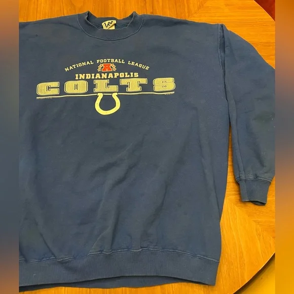 Vintage 2001 Indianapolis Colts Lee Sport Crewneck - Picture 2 of 8